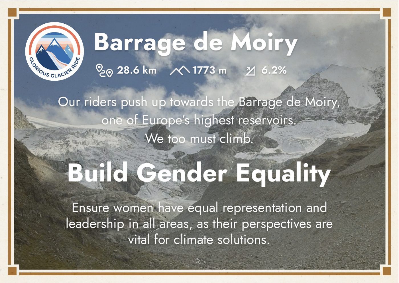 Barrage de Moiry — Build Gender Equality